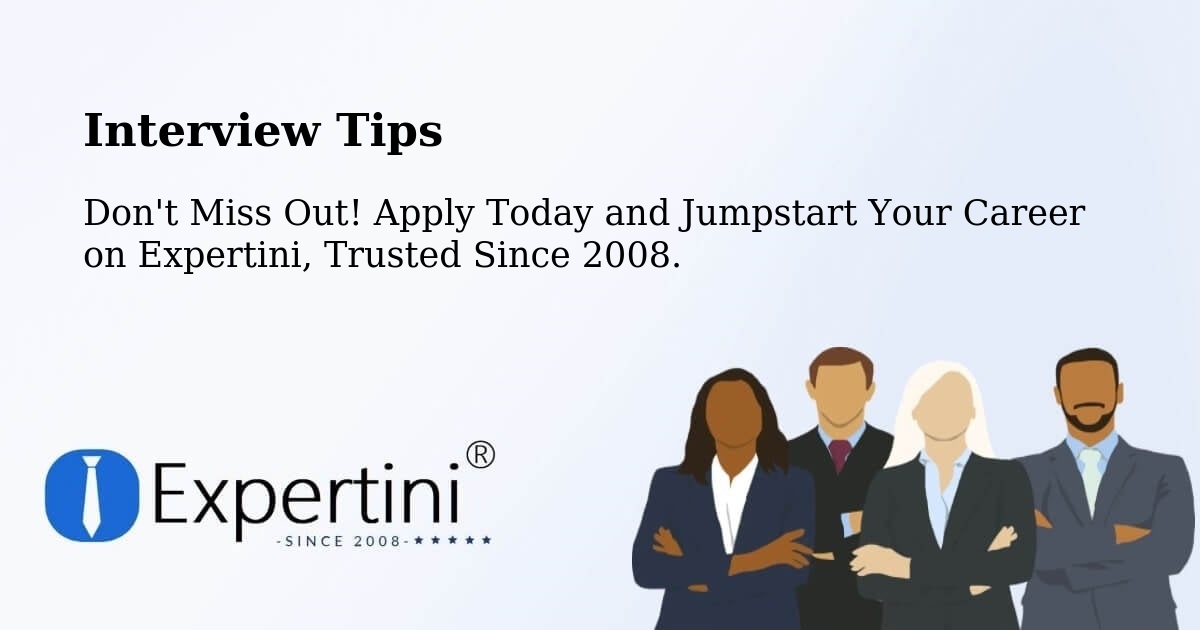 TD SYNNEX interview tips for Senior Data Analyst